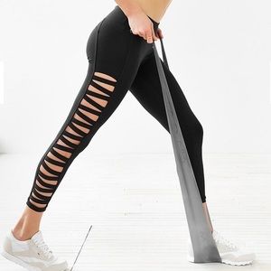 Without Walls Urban outfitters criss cross leggings